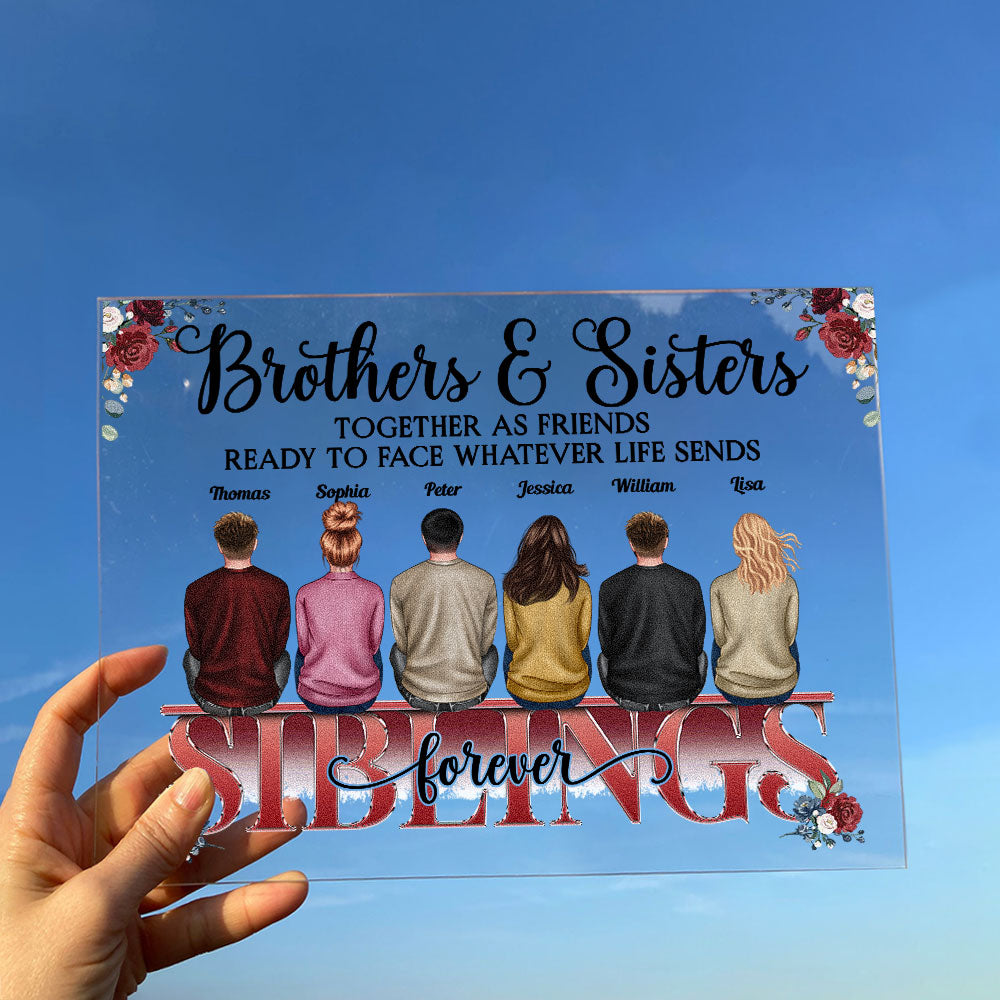 Brother & Sister Stick Together Till The End - Personalized