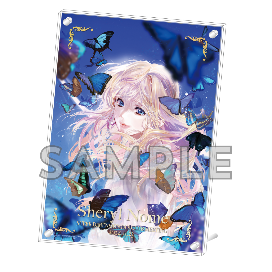 完全受注販売】A4レイヤーアクリルパネル（マクロス魂 ミーティング