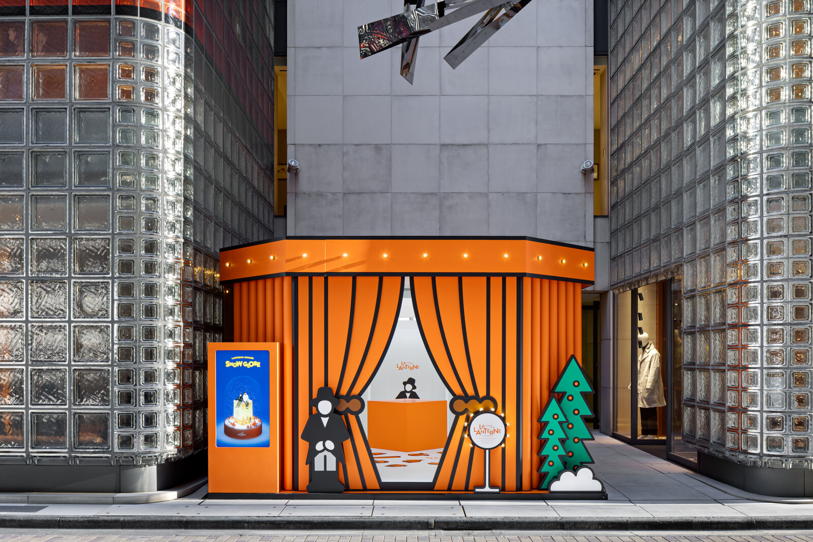 エルメスに3Dフォトスポットが出現。銀座メゾンエルメス「ランタン