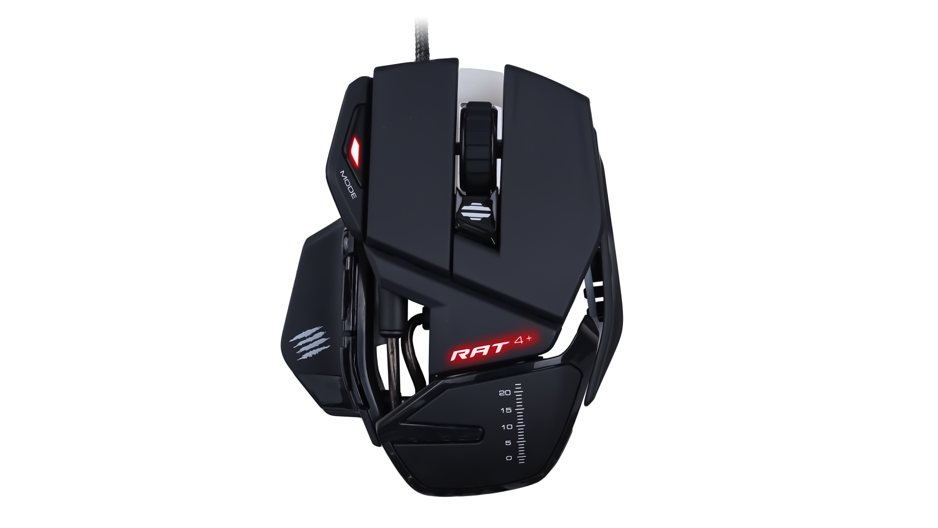 訳あり】R.A.T. 4+ 有線ゲーミングマウス 黒【送料無料】 – Mad Catz