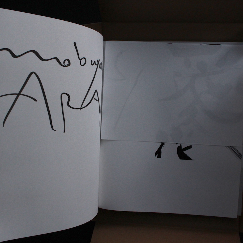 直筆サイン☆「愛ノ花」荒木経惟（Nobuyoshi Araki）☆貴重未読 直筆