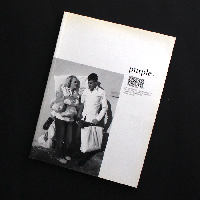 Purple Number 12 / Summer 2002