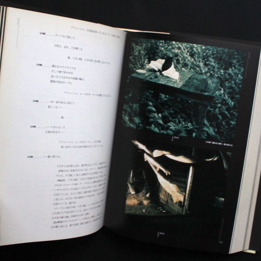 アンドレイ・タルコフスキイ『鏡』の本 / Book of Andrei Tarkovsky's