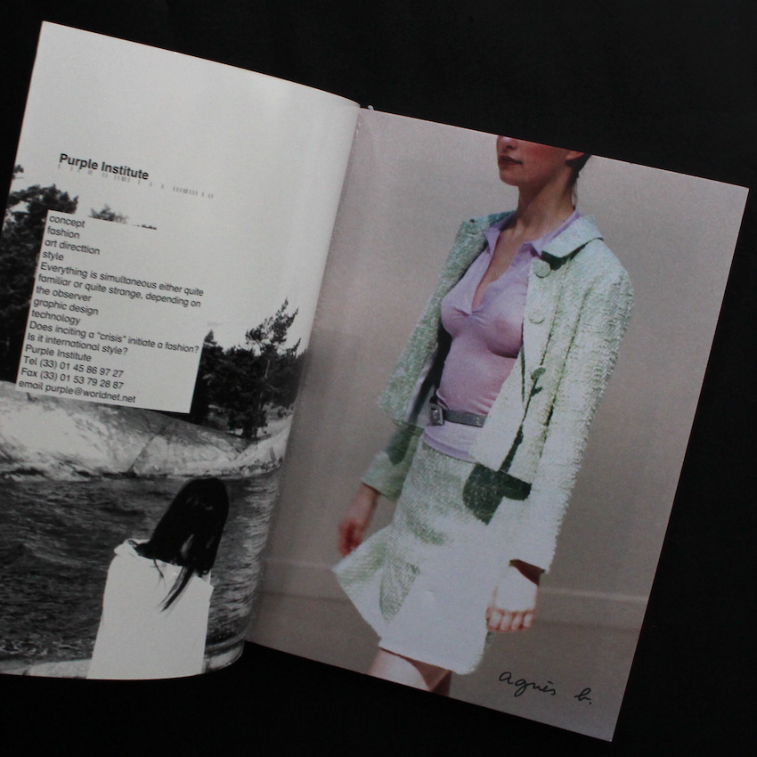 Purple Fashion Number Three Summer 1997