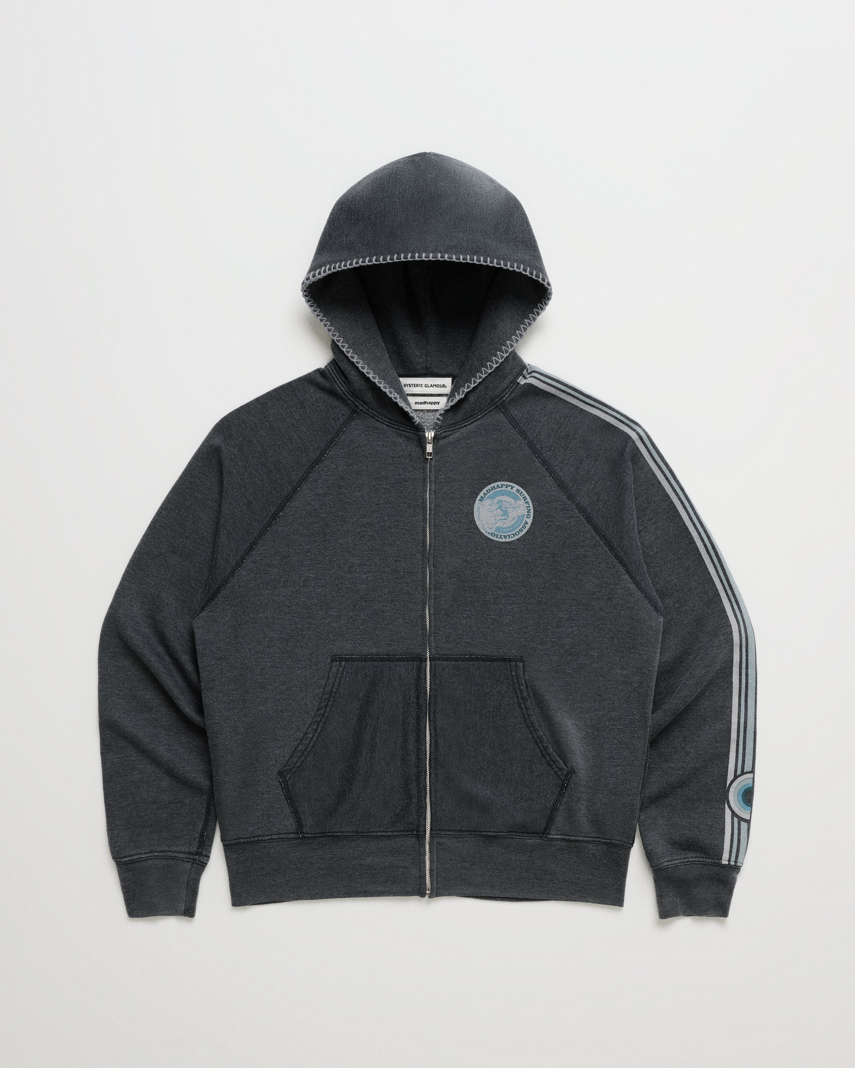 Hysteric Glamour Lightweight Fleece Zip Up – Madhappy JP