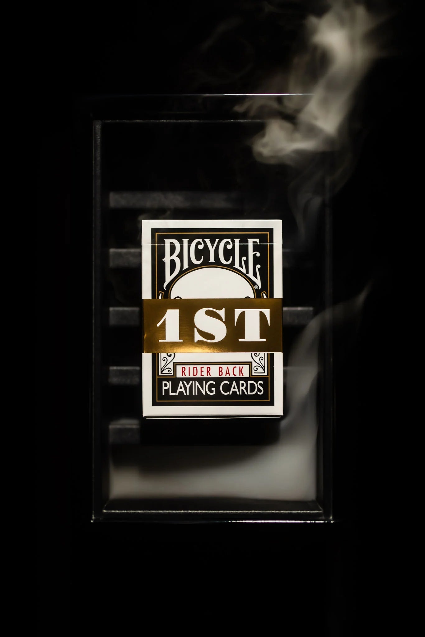 1ST Edition Bicycle Rider Backs (Black) | PLAYING CARDS by