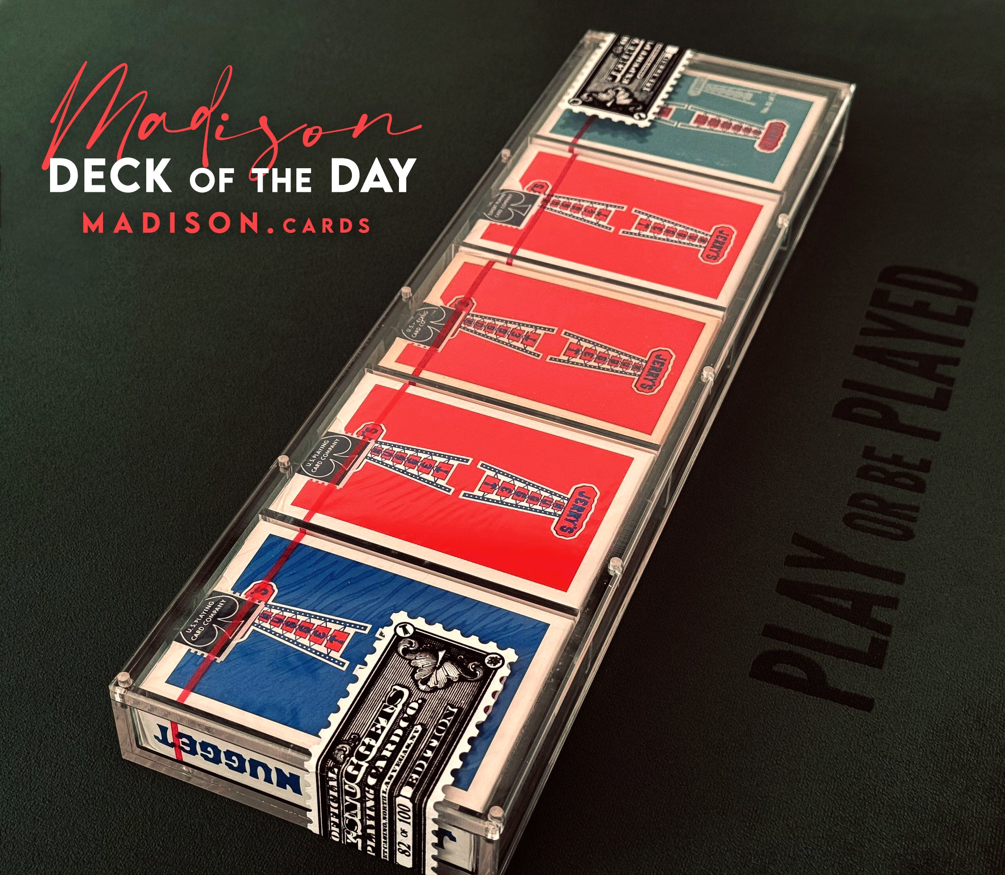 JERRY'S NUGGETS ORIGINAL Playing Cards Carat Set - Number 82/100