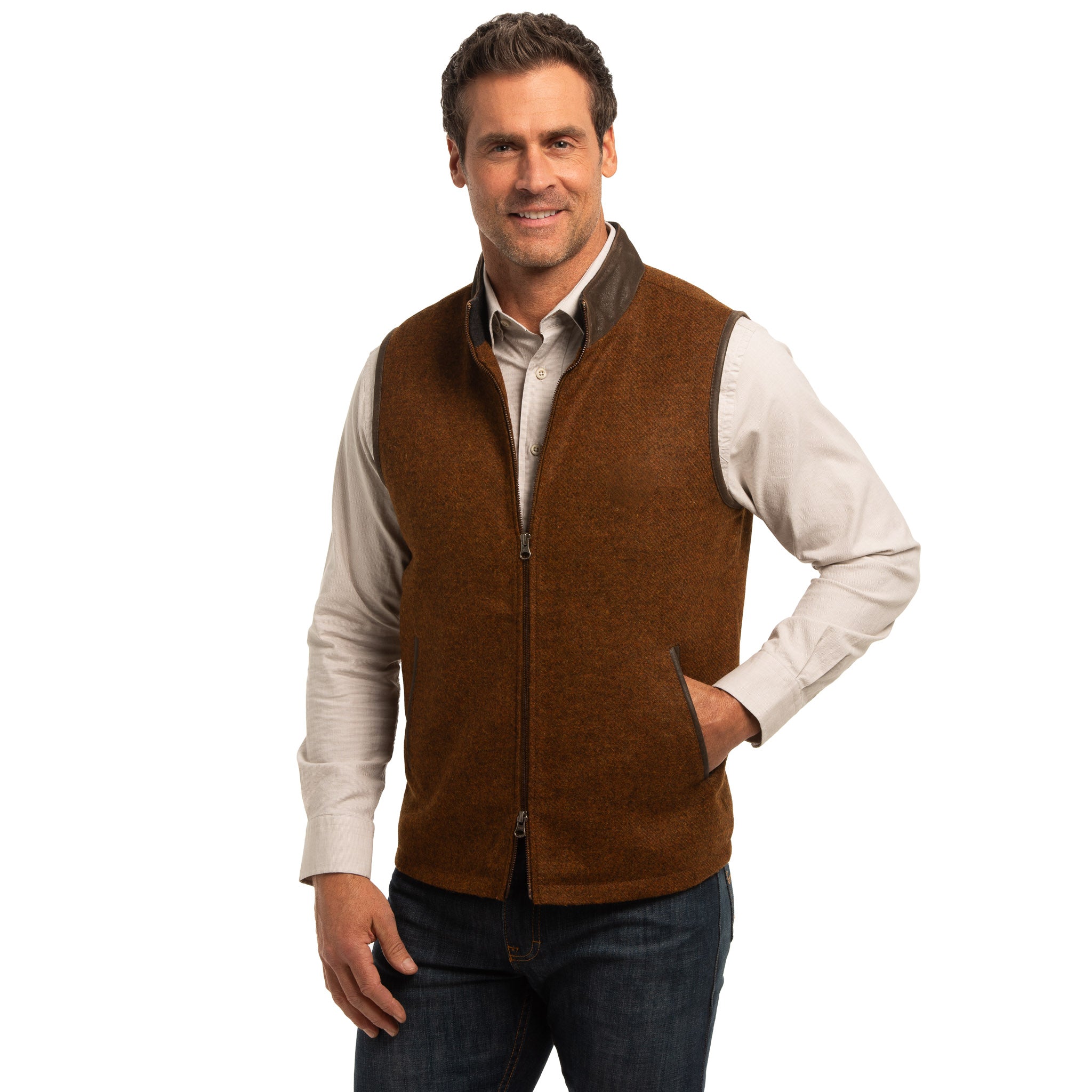 Asheville British Wool Vest - Madison Creek Outfitters