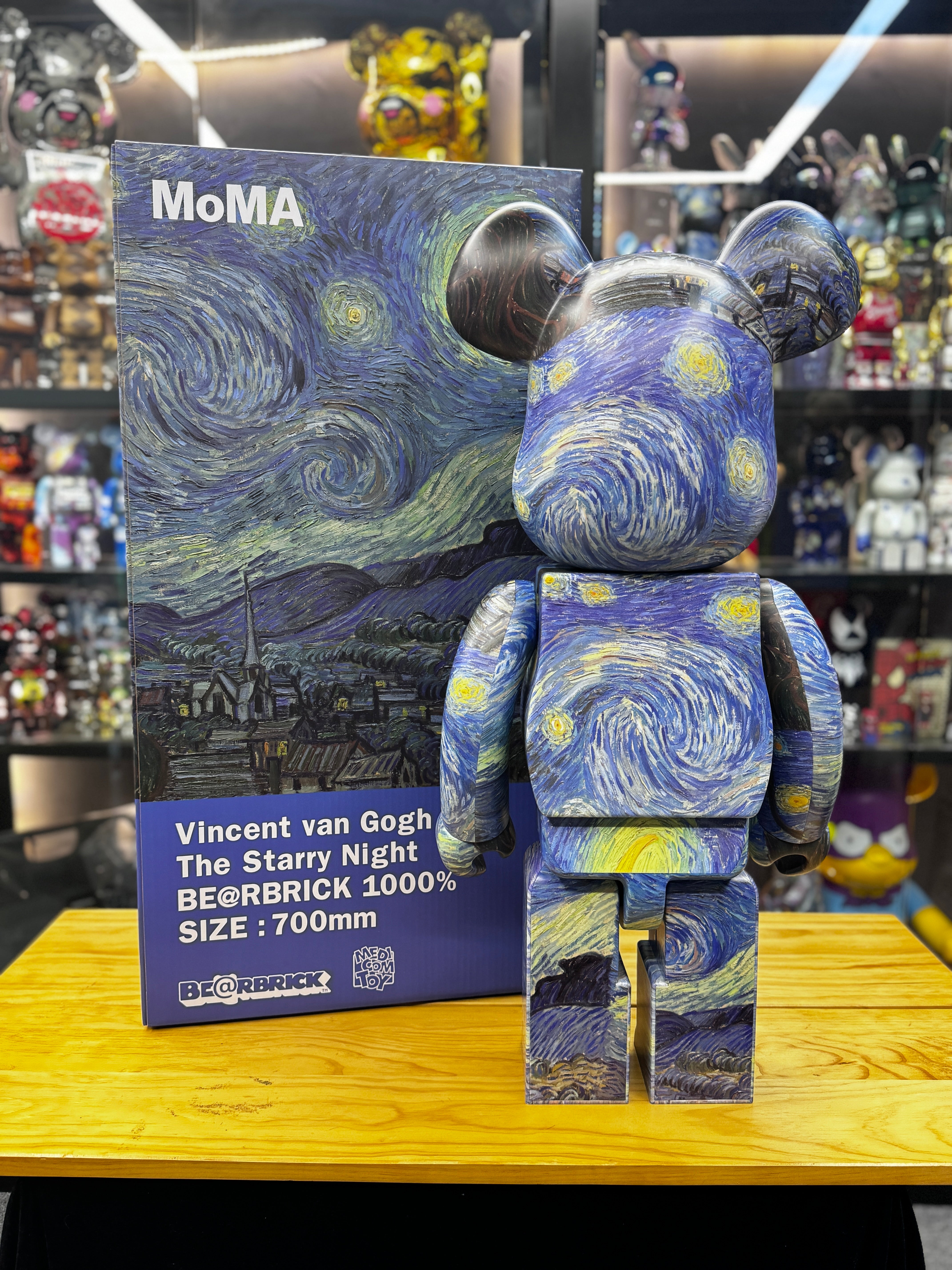 BE@RBRICK 1000% Gogh The Starry Night VINCENT VAN GOGH x Be@rbrick
