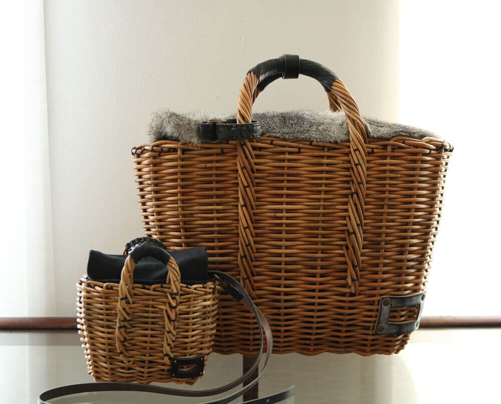 ebagos マルシェ・ミニミニ BLACK（定番トート マスコットミニ