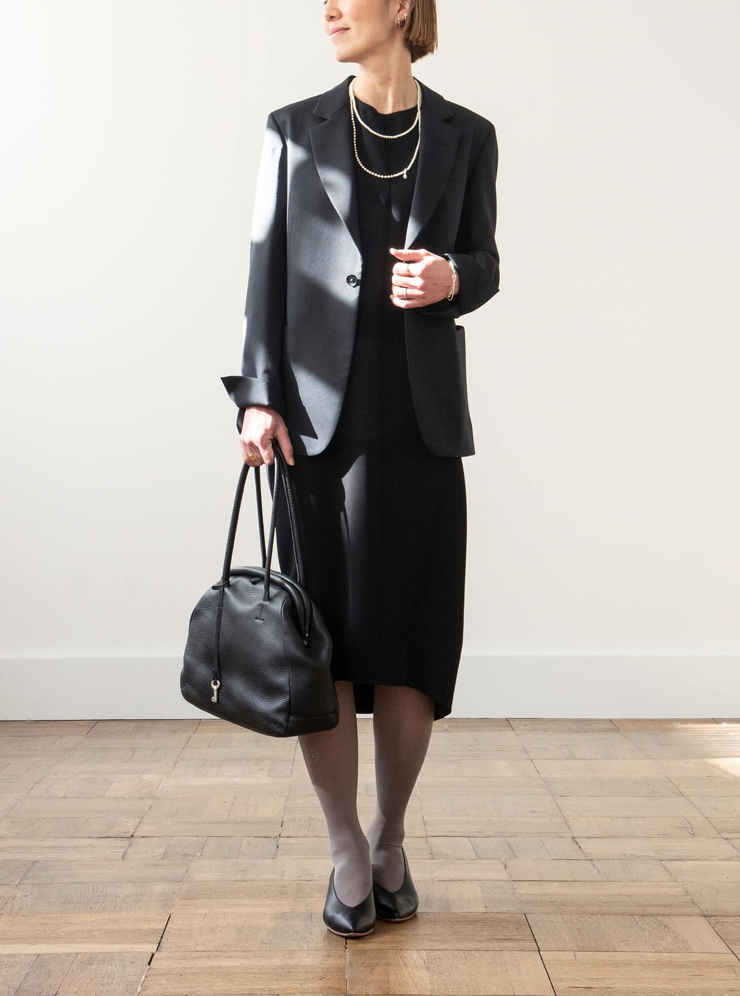 予約】「しっくりバッグ ブラック」soutiencollar ステンカラー