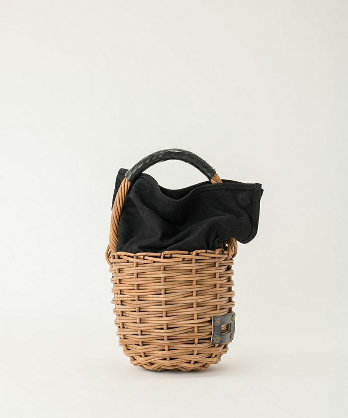 ebagos ブライドル・ウィングラウンドバスケット （ブライドルマグ