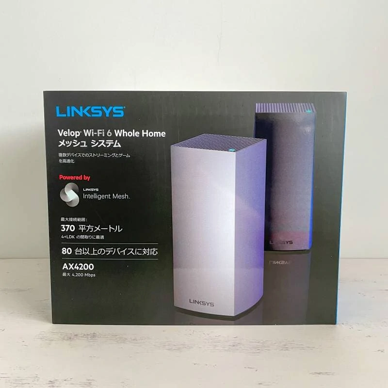 Velop AX MX4200レビュー】Wi-Fi6・トライバンド対応で上位モデルより