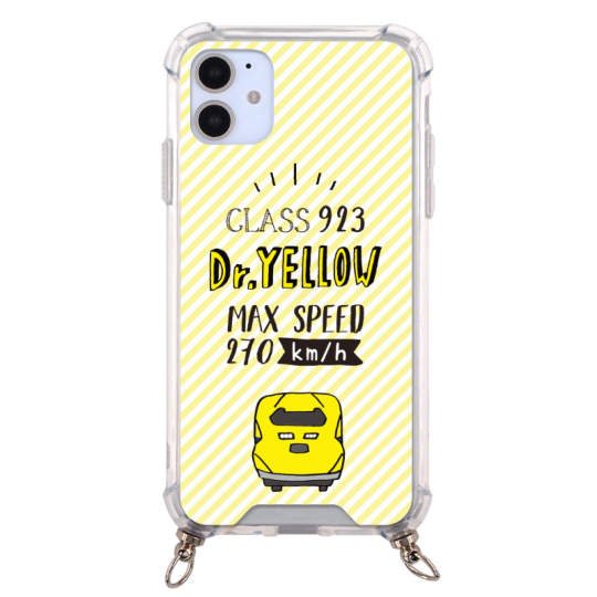 Hello Kitty 923系ドクターイエロー ストラップ Hello Kitty 923系