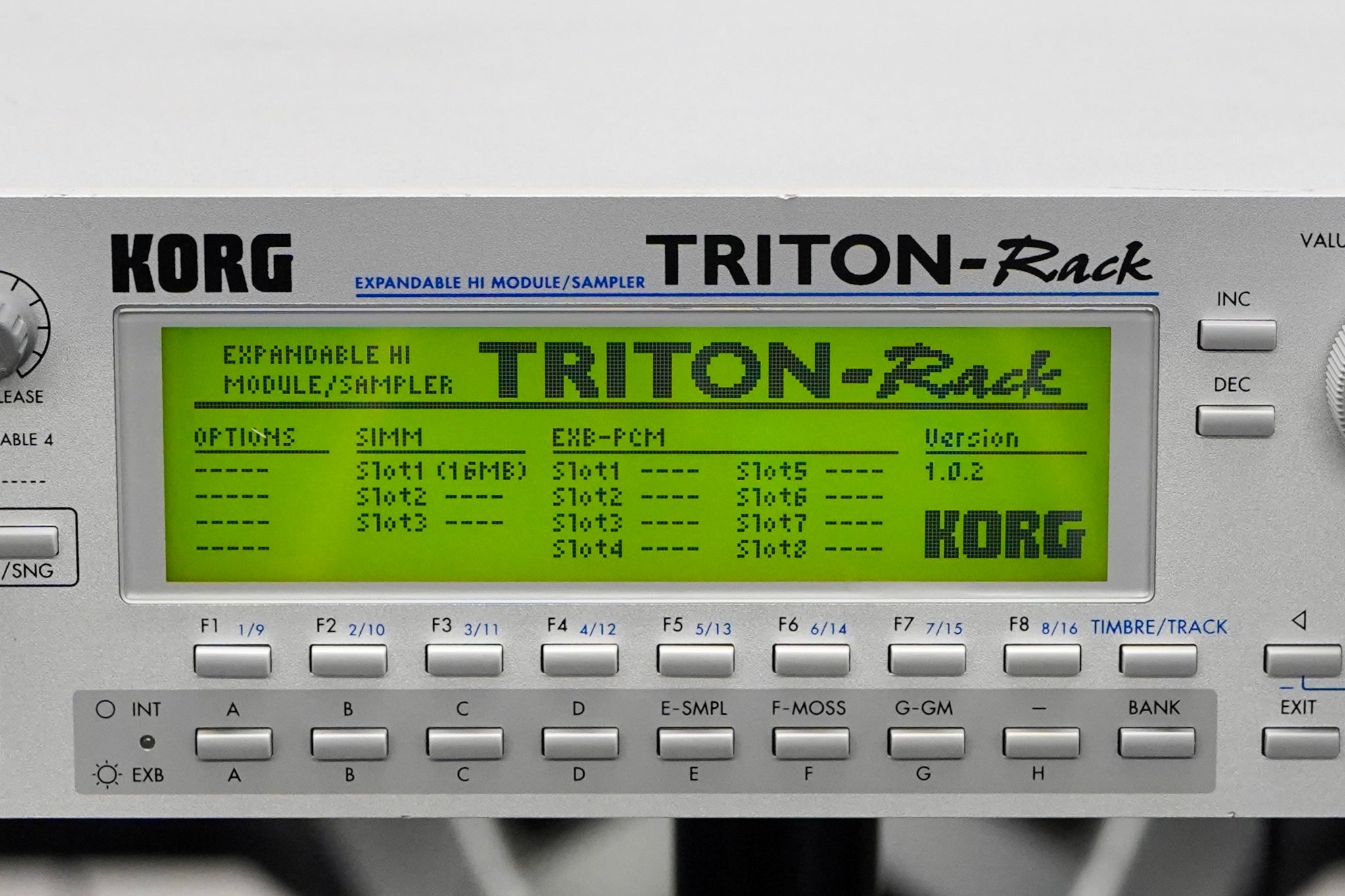 Korg Triton Rack – Make Noise Pro Audio