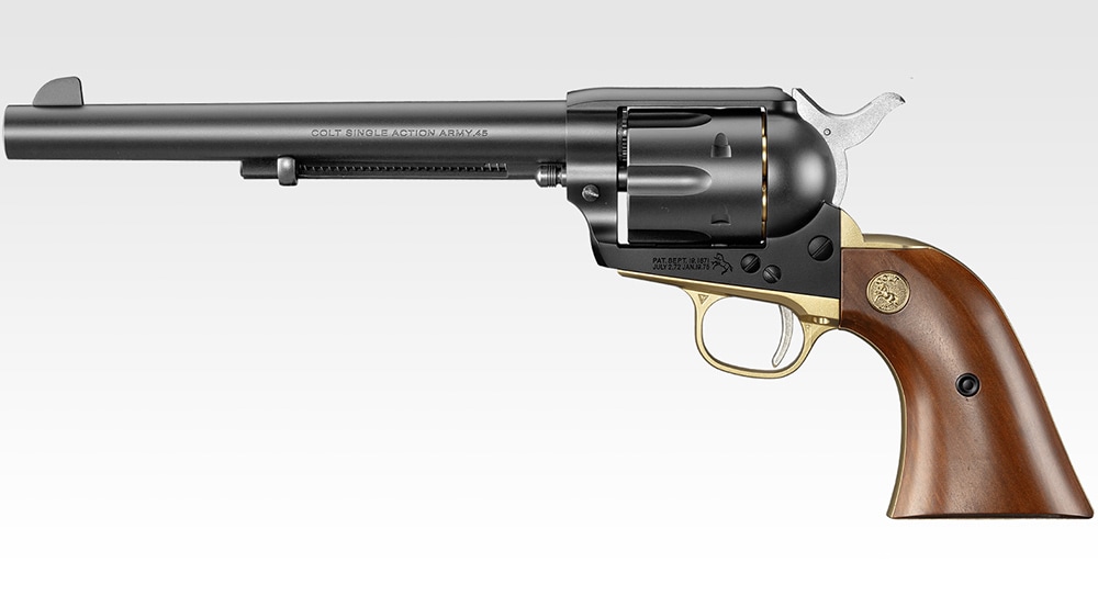 東京マルイ 【10才】エアリボルバープロ No.4 SAA.45 キャバルリー