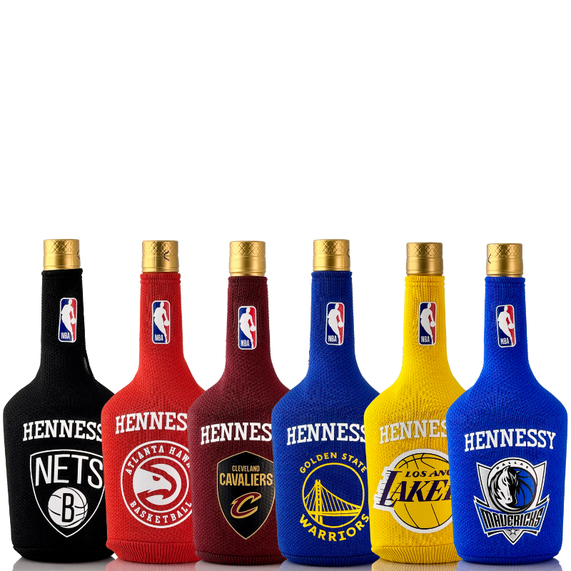 6本セット】ヘネシー VS ×NBA チームスリーブ Limited Edition