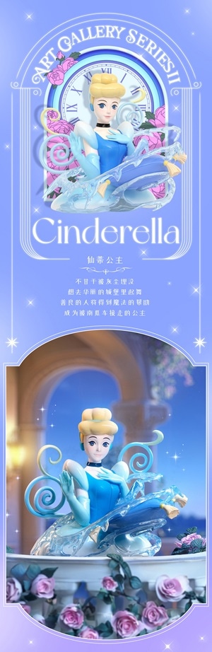 BLINDBOX ディズニー プリンセス アートギャラリーII シリーズ