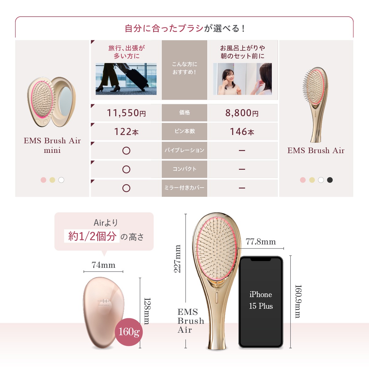 EMS Brush Air mini | 全商品 | WAVEWAVE