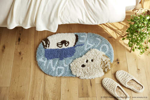EC限定】 SNOOPY/スヌーピー/Andy & Olaf MAT / アンディ&オラフマット