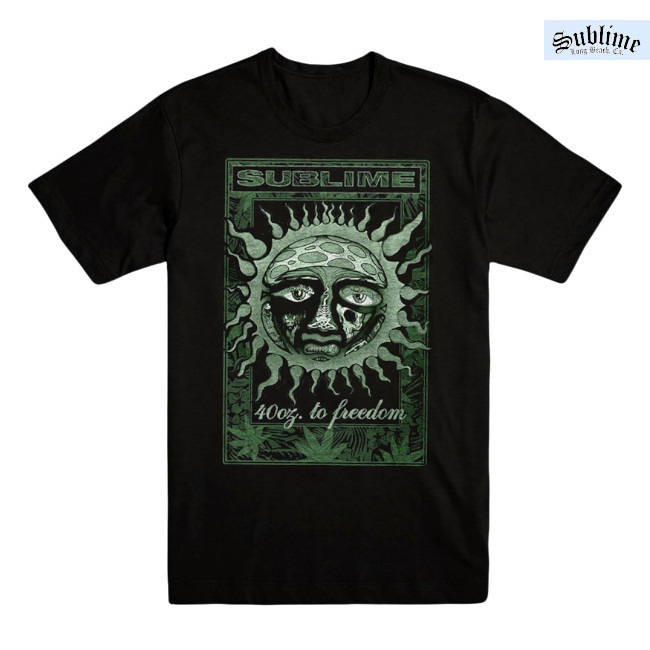 Sublime / サブライム - GRN 40 Oz Tシャツ(ブラック) | Tシャツ