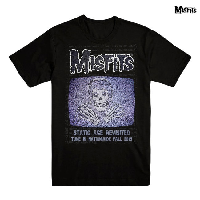 Misfits / ミスフィッツ - STATIC Tシャツ (ブラック) | Tシャツ