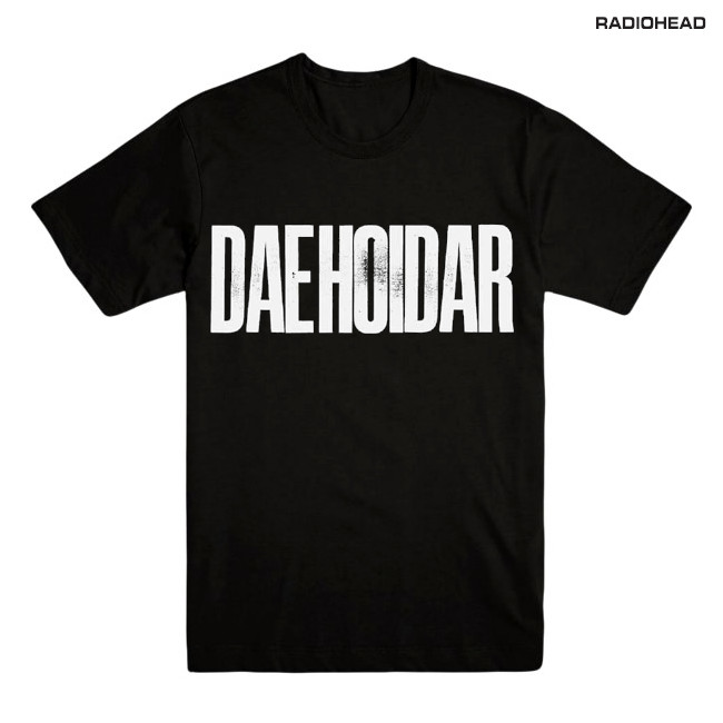 Radiohead / レディオヘッド - DAEHOIDAR Tシャツ(ブラック) | T
