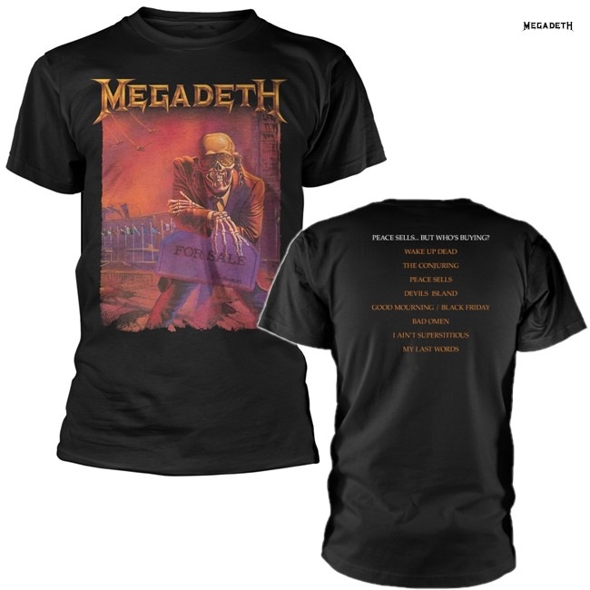 Megadeth / メガデス - PEACE SELLS Tシャツ (ブラック) | Tシャツ