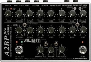 ALBIT / A2BP Pro MARK II 2CH BASS PRE-AMP アルビット ベース用