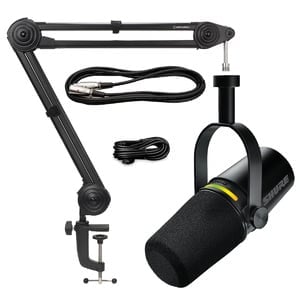 SHURE シュア / MV7+-K-J [マイクブームアーム「AT8700J」＆ 3mマイク