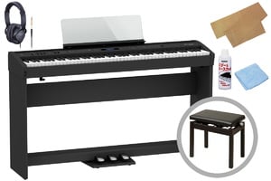 Roland ローランド / FP-60X BK ブラック【専用スタンド＆ペダル+高低