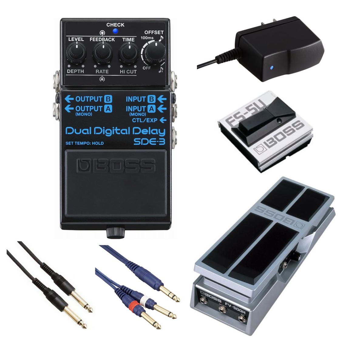 BOSS / SDE-3 Dual Digital Delay ディレイ ボス SDE3 エフェクター