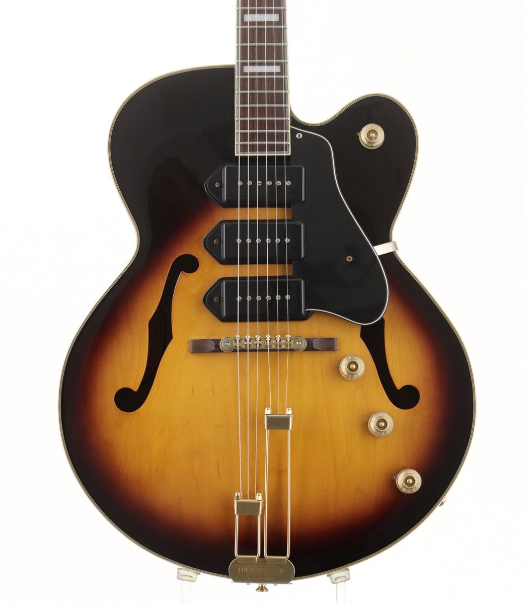 中古】Epiphone / Zephyr Blues Deluxe Vintage Sunburst 1999年製