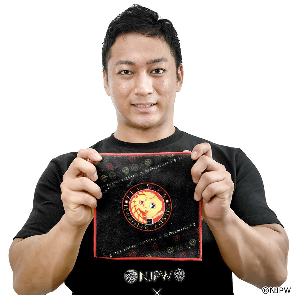 新日本プロレス×Pepper PARLOR ライオンマーク×Pepper ハンドタオル