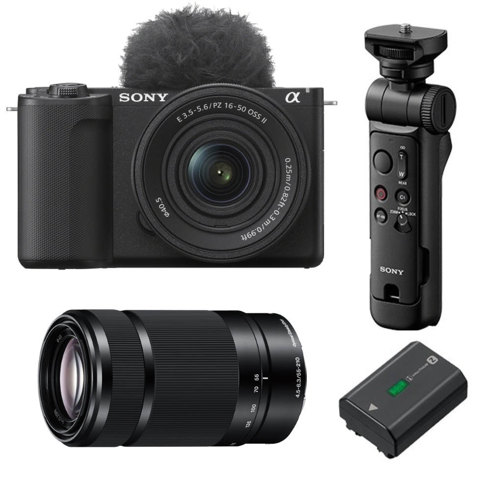SONY VLOGCAM ZV-E10 II ダブルズームレンズキット ホワイト ZV-E10M2X