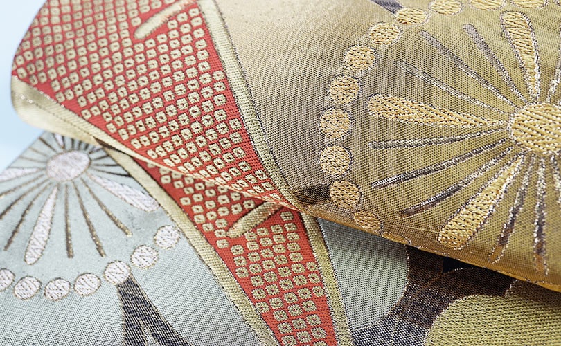 西陣織袋帯 振袖 正絹 株式会社 白寿苑 吉祥松葉花紋 成人式 | すべて