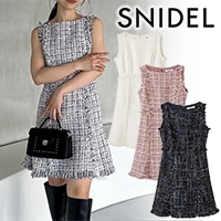 SALE50%OFF】SNIDEL スナイデル ツイードミニワンピース SWFO254176