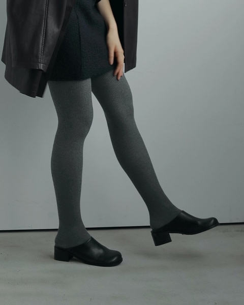 追加生産決定】【予約商品】anuke アンヌーク Ecoleather Heel Slip