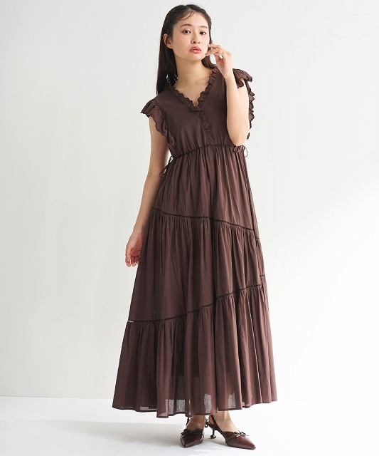 SALE40%OFF】COCODEAL ココディール エンブロイダリーフリルティアード