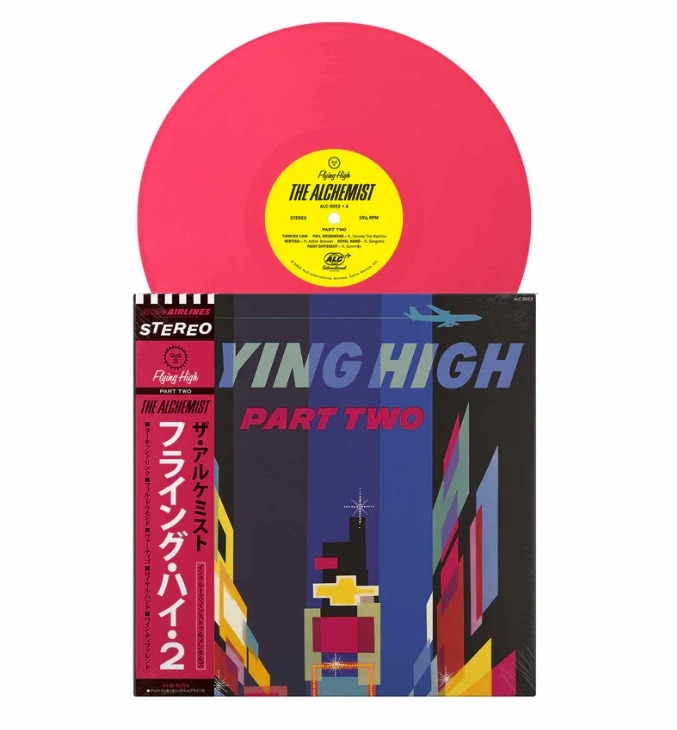 The Alchemist / Flying High Part 2 (LP - Magenta Vinyl) | VINYL