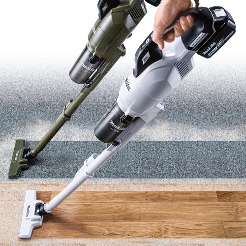 マキタ CL286FDRFW 充電式クリーナ（白） サイクロン一体式/ワンタッチ