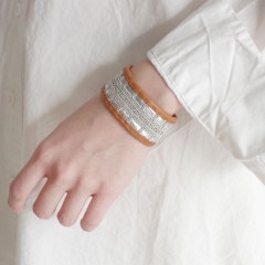 MARIA RUDMAN マリアルドマン : LIM 2 ピューターナローブレスレット