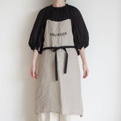 R&D.M.Co- オールドマンズテーラー : DENSELY LINEN GATHER SMOCK