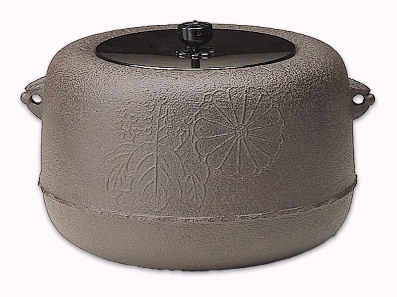 広口政所釜（大炉用） | すべての商品 | 淡交社 茶道具と茶席のきもの