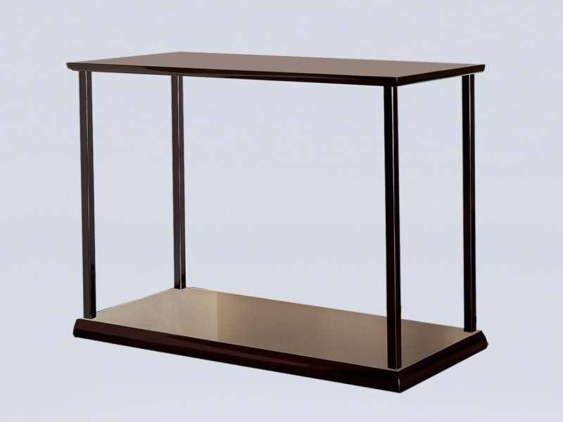 祖」 真台子 可映 真塗 台子 組立式 紙箱 茶道具 （123F⑩） 真塗 真