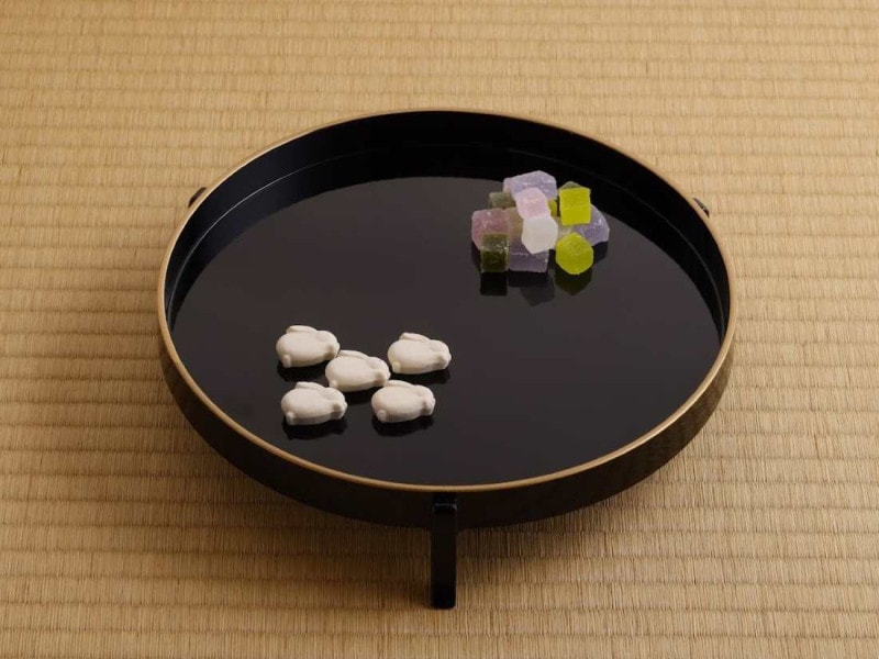 足付 丸形干菓子器 | カタログ・パンフレット 掲載品,秋カタログ(No