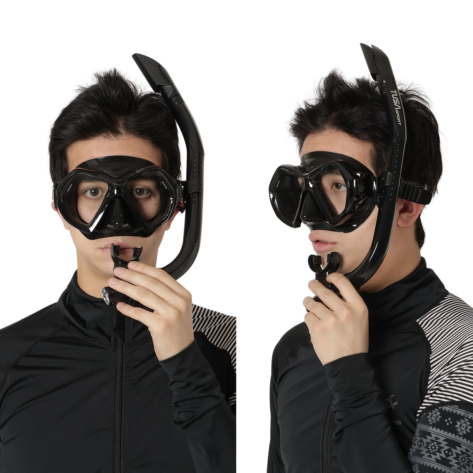 シュノーケリング2点セット 2眼タイプ TUSAsport｜Tabata(タバタ