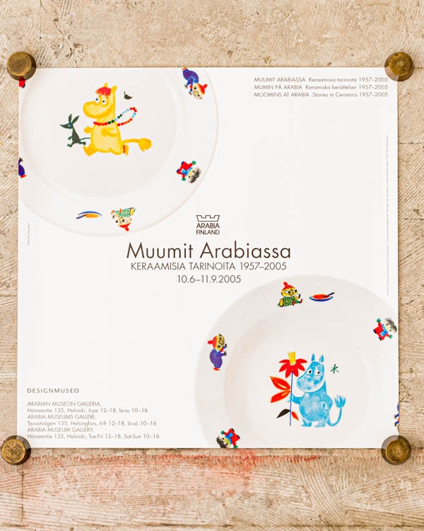 北欧雑貨 アラビア ポスター