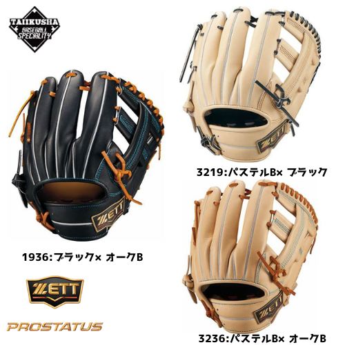 ZETT プロステイタス SEシリーズ 軟式グローブ 軟式グラブ BRGB260S 内