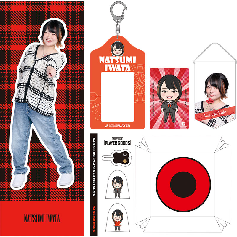 ダーツライブ プレイヤーグッズ2024 林桃加選手｜ダーツライブカード